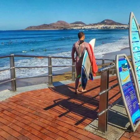 Lägenhet Estudio Playa Canteras 2-4p Wifi 500mb Las Palmas de Gran Canaria